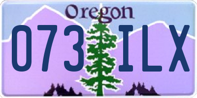 OR license plate 073ILX