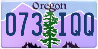 OR license plate 073IQQ