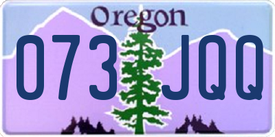 OR license plate 073JQQ