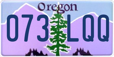 OR license plate 073LQQ