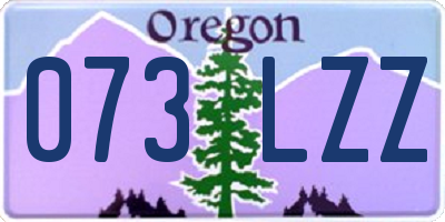 OR license plate 073LZZ