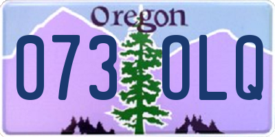 OR license plate 073OLQ
