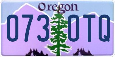OR license plate 073OTQ