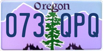 OR license plate 073QPQ