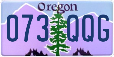 OR license plate 073QQG