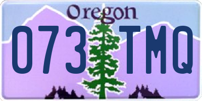 OR license plate 073TMQ