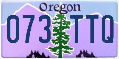 OR license plate 073TTQ