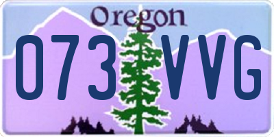 OR license plate 073VVG