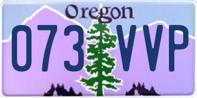 OR license plate 073VVP