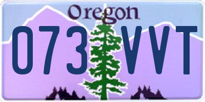 OR license plate 073VVT