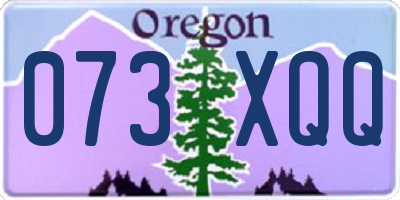 OR license plate 073XQQ