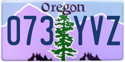 OR license plate 073YVZ