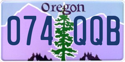OR license plate 074QQB