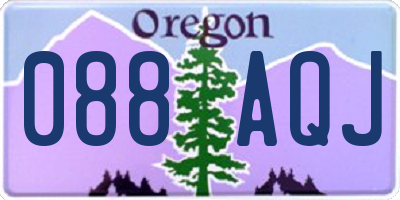 OR license plate 088AQJ