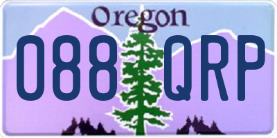 OR license plate 088QRP