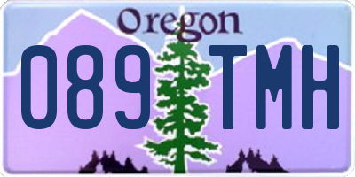 OR license plate 089TMH