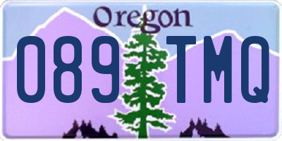 OR license plate 089TMQ