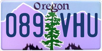 OR license plate 089VHU
