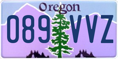 OR license plate 089VVZ
