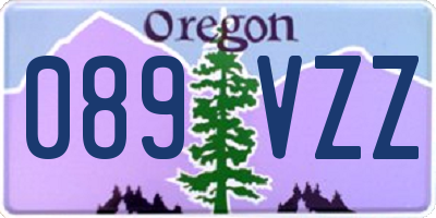 OR license plate 089VZZ