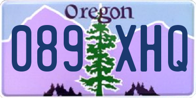 OR license plate 089XHQ