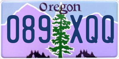 OR license plate 089XQQ