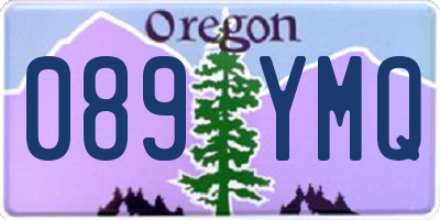 OR license plate 089YMQ