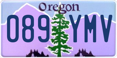 OR license plate 089YMV