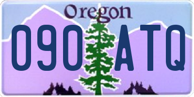 OR license plate 090ATQ
