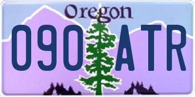 OR license plate 090ATR