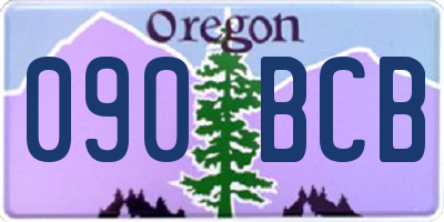 OR license plate 090BCB