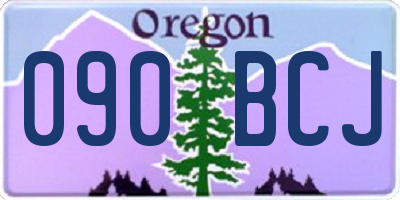 OR license plate 090BCJ