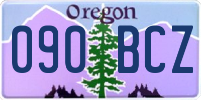 OR license plate 090BCZ