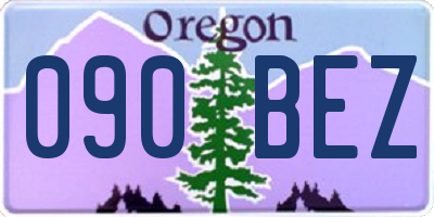 OR license plate 090BEZ