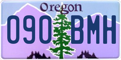 OR license plate 090BMH