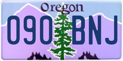 OR license plate 090BNJ