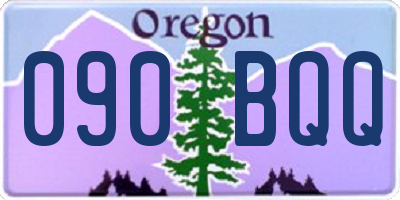 OR license plate 090BQQ