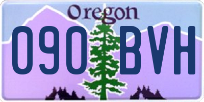 OR license plate 090BVH