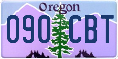 OR license plate 090CBT