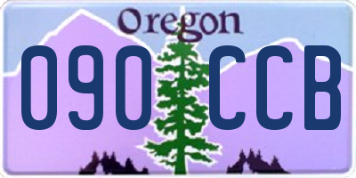 OR license plate 090CCB