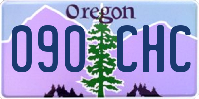 OR license plate 090CHC