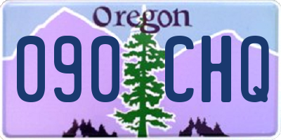 OR license plate 090CHQ