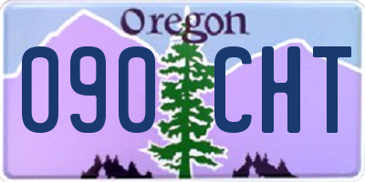 OR license plate 090CHT