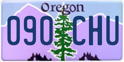 OR license plate 090CHU