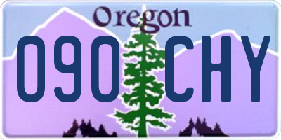 OR license plate 090CHY