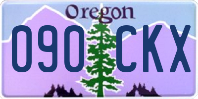 OR license plate 090CKX