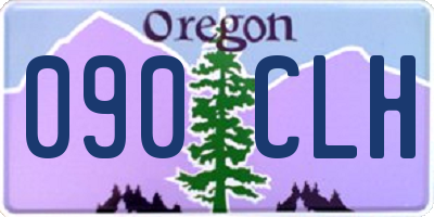 OR license plate 090CLH