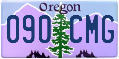 OR license plate 090CMG