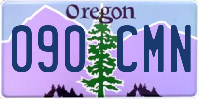OR license plate 090CMN