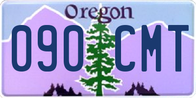 OR license plate 090CMT